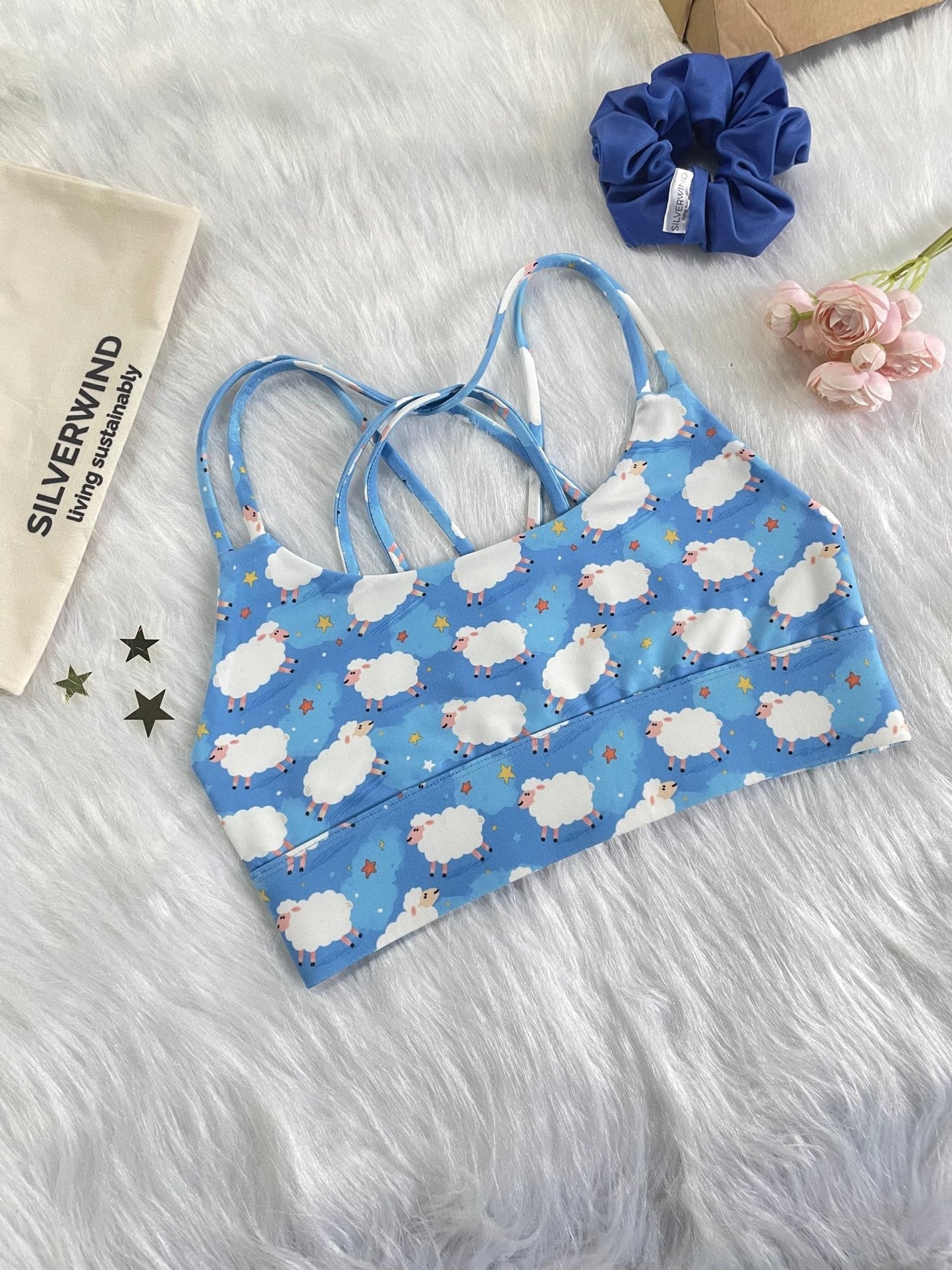 *Pre - Order* Star Sheep Limited Workout Set - Blue - MYSILVERWIND