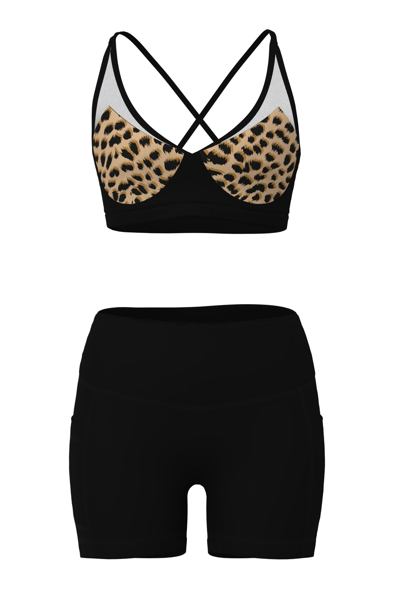 *Pre - order* Untamed Mesh Back Bra - MYSILVERWIND