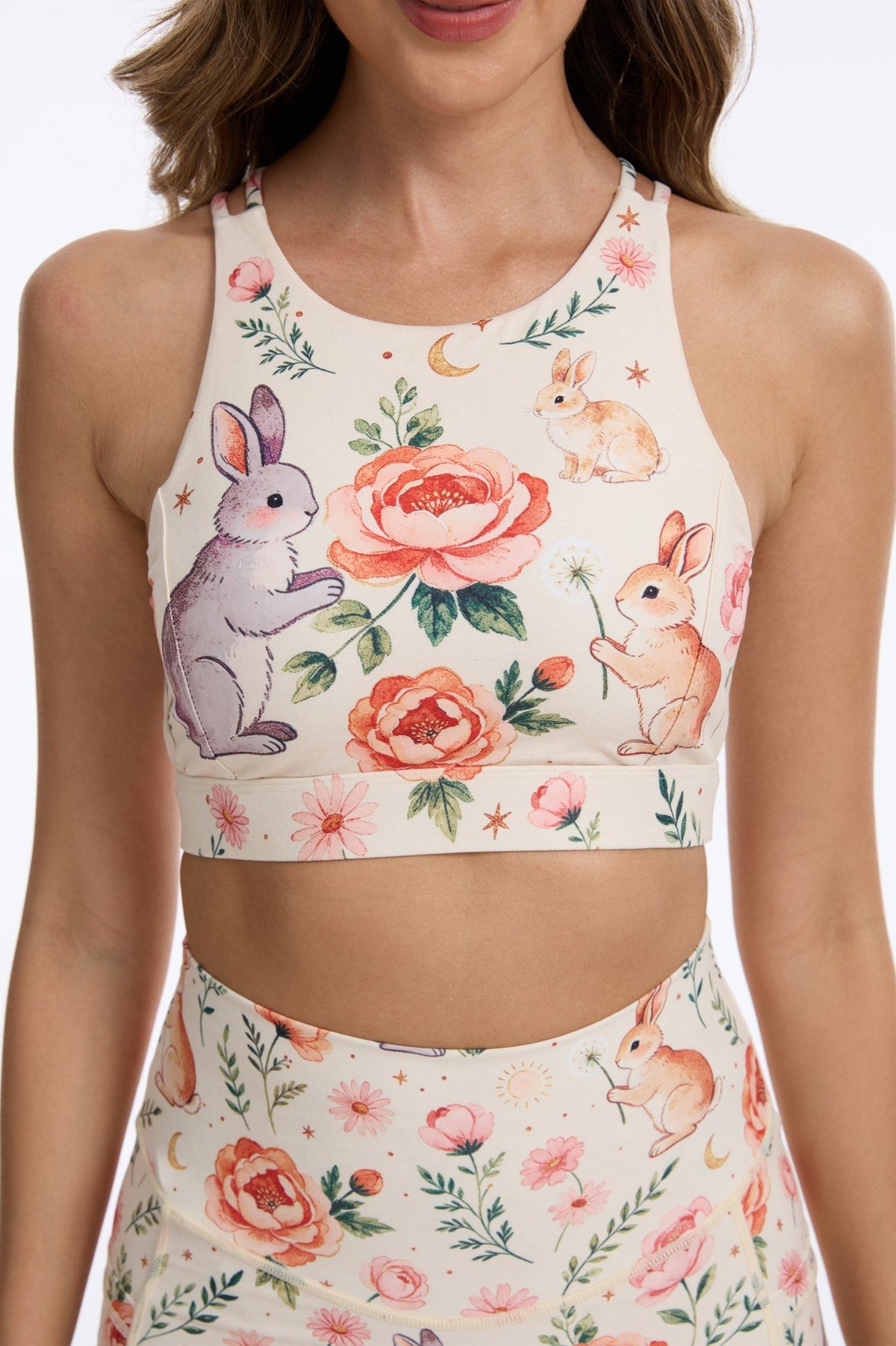 *Pre-Order* Wildflower Hare Criss Cross Tank Top Bra - MYSILVERWIND