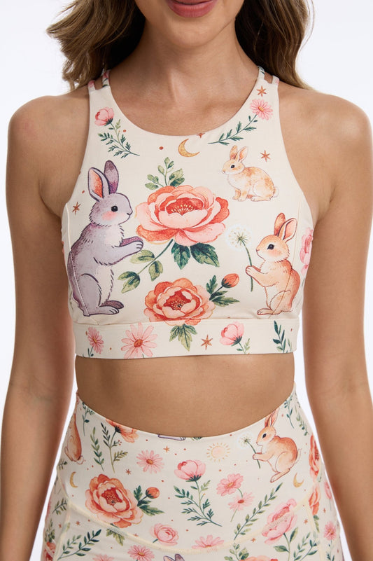 *Pre-Order* Wildflower Hare Criss Cross Tank Top Bra - MYSILVERWIND