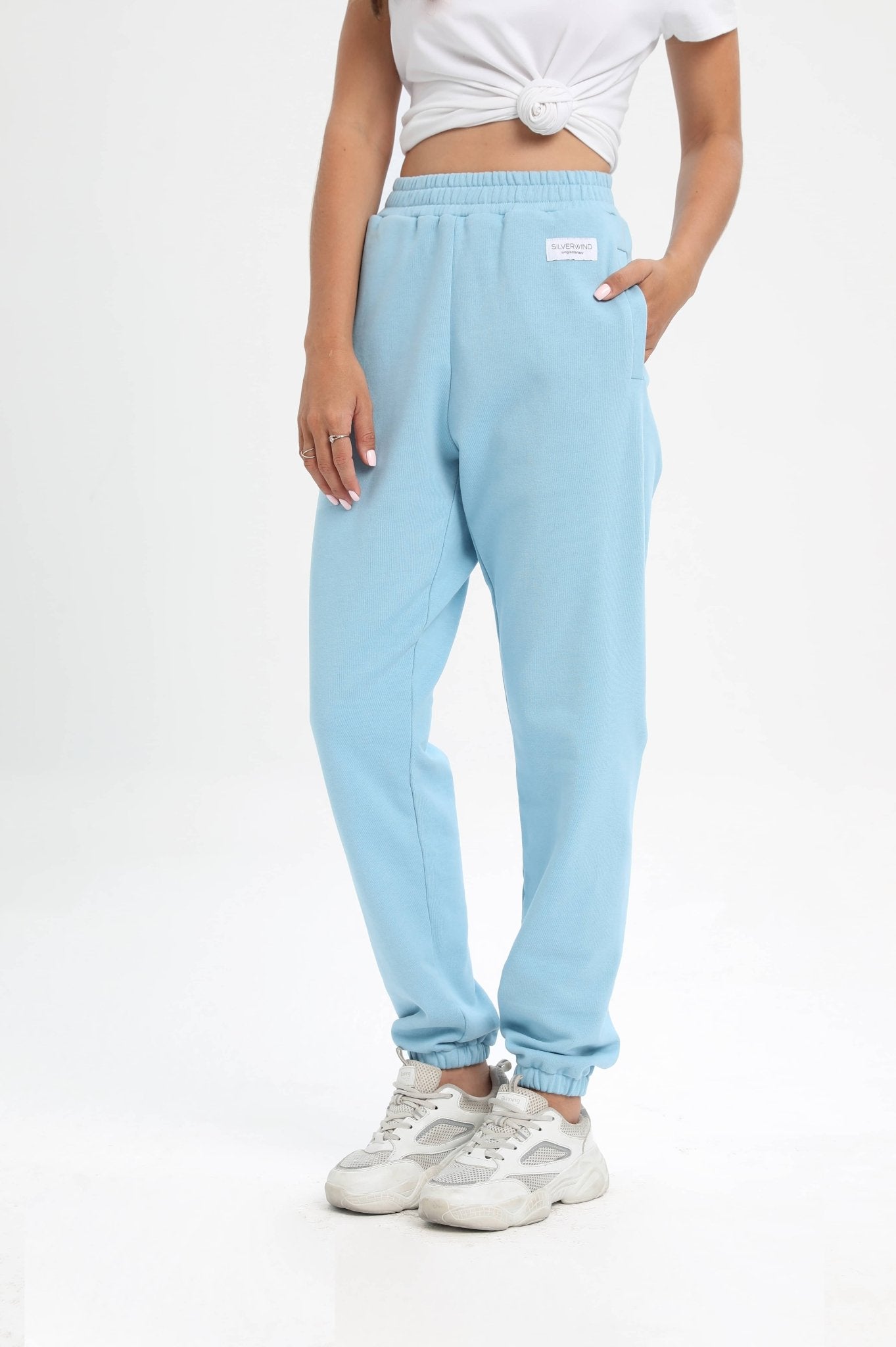 Relaxed Pocket Jogger - Calm Blue - MYSILVERWIND