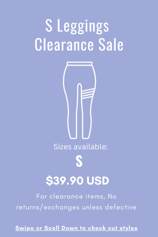 S Leggings Clearance Sale | Middle Size Activewear | Limited Stock - MYSILVERWIND