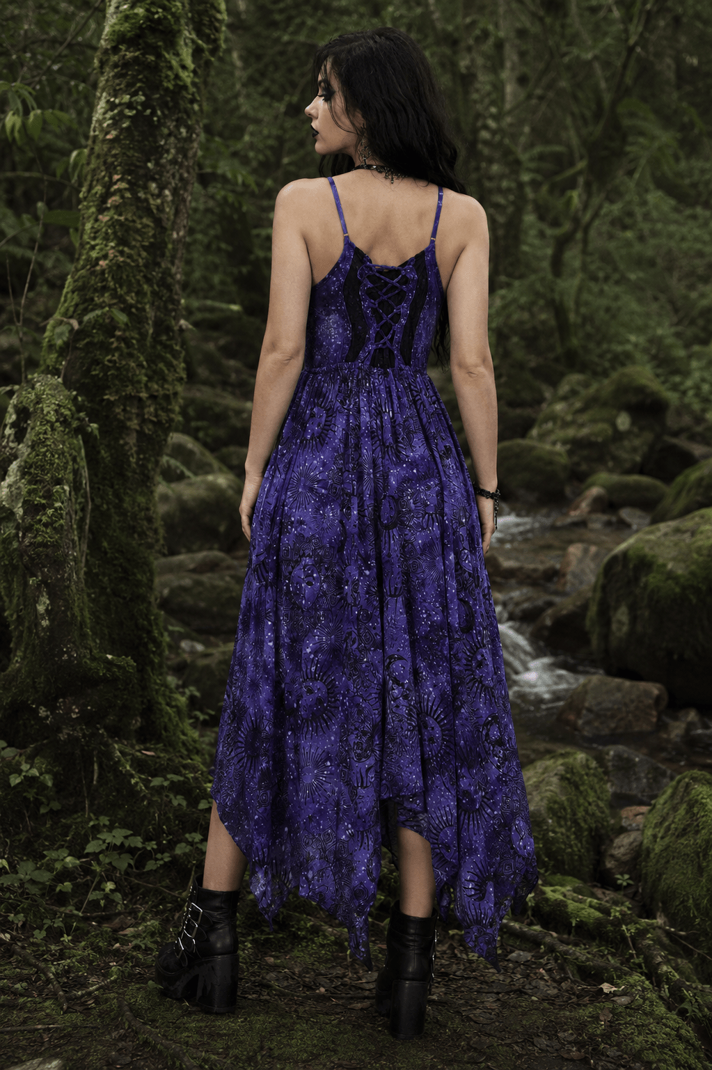 Sacred Cosmos Maxi Dress - MYSILVERWIND