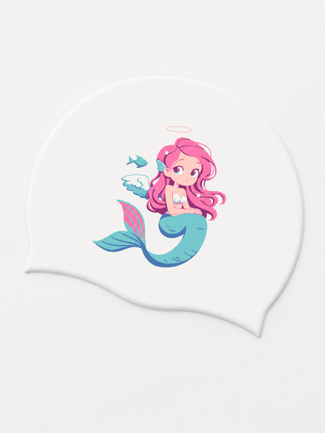 SoftEdge Sweet-Cool Silicone Swim Cap with Ear Protection - MYSILVERWIND