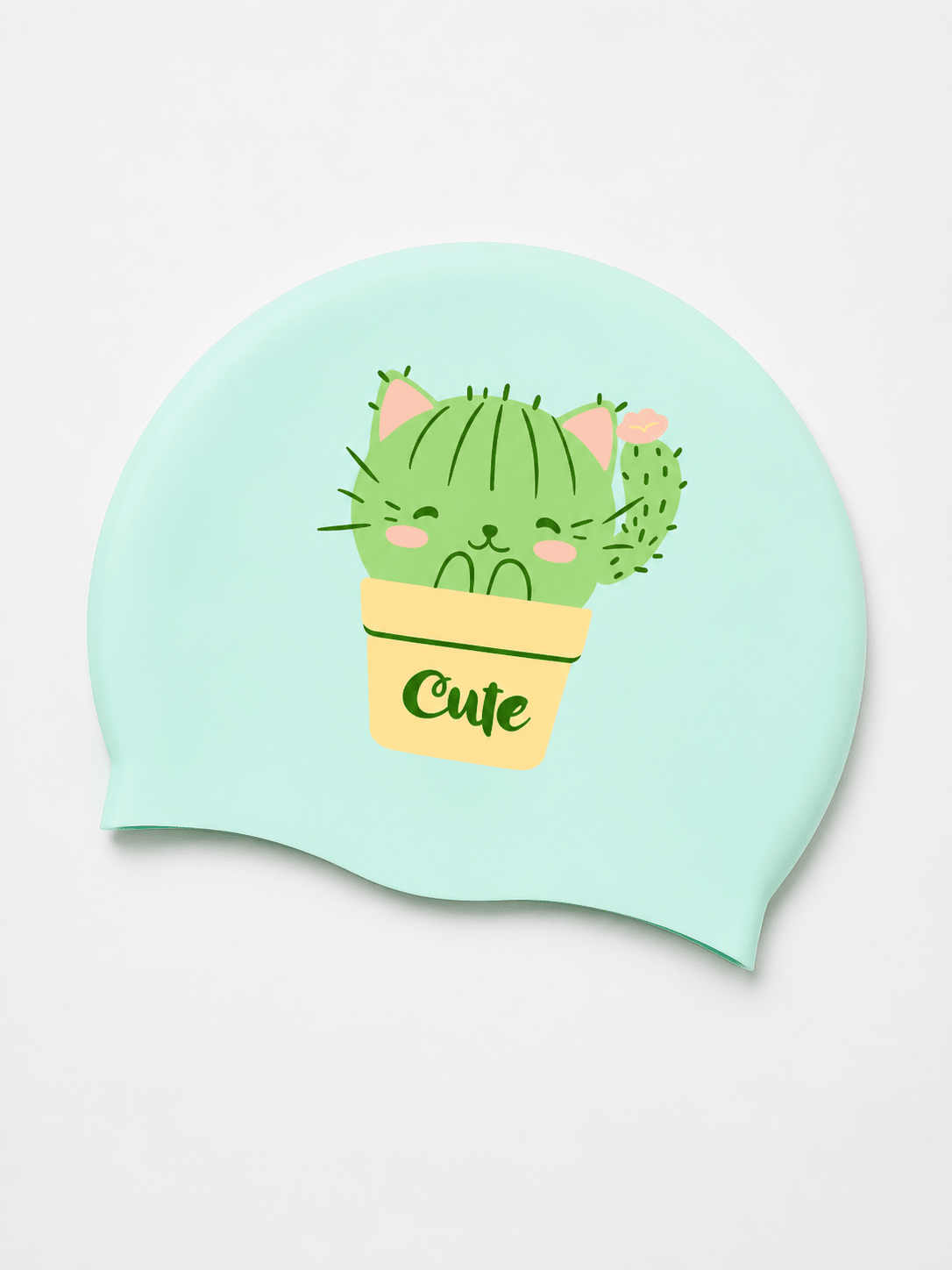 SoftEdge Sweet-Cool Silicone Swim Cap with Ear Protection - MYSILVERWIND