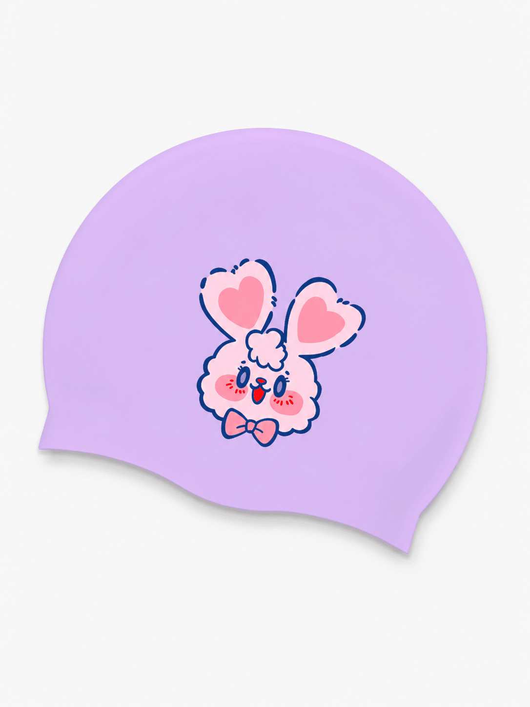 SoftEdge Sweet-Cool Silicone Swim Cap with Ear Protection - MYSILVERWIND