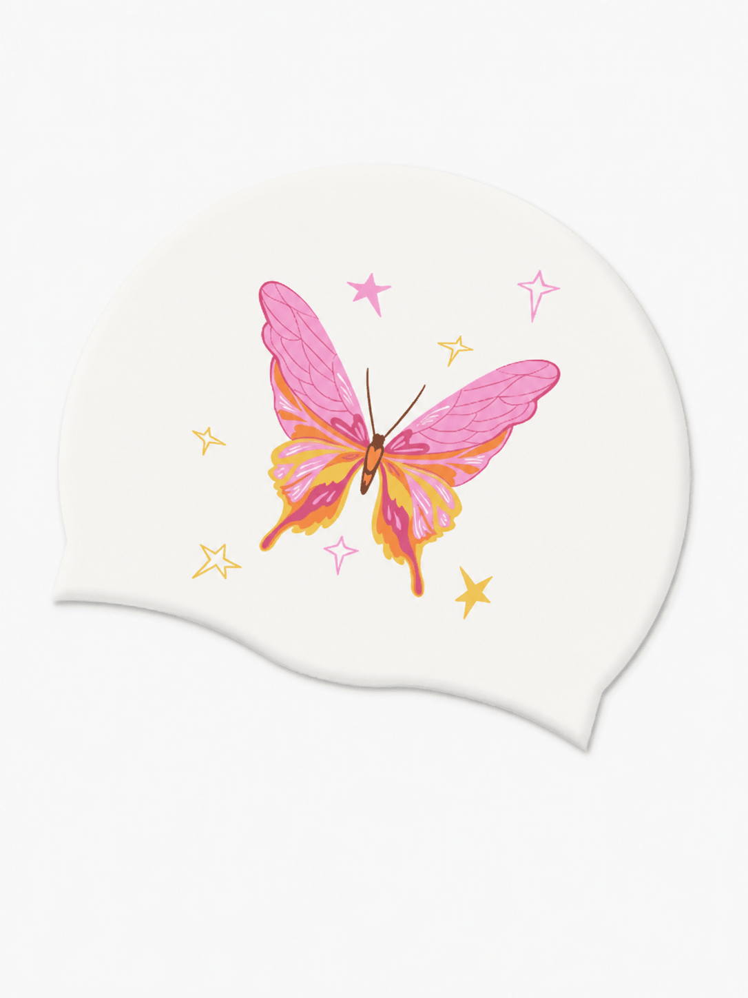 SoftEdge Sweet-Cool Silicone Swim Cap with Ear Protection - MYSILVERWIND
