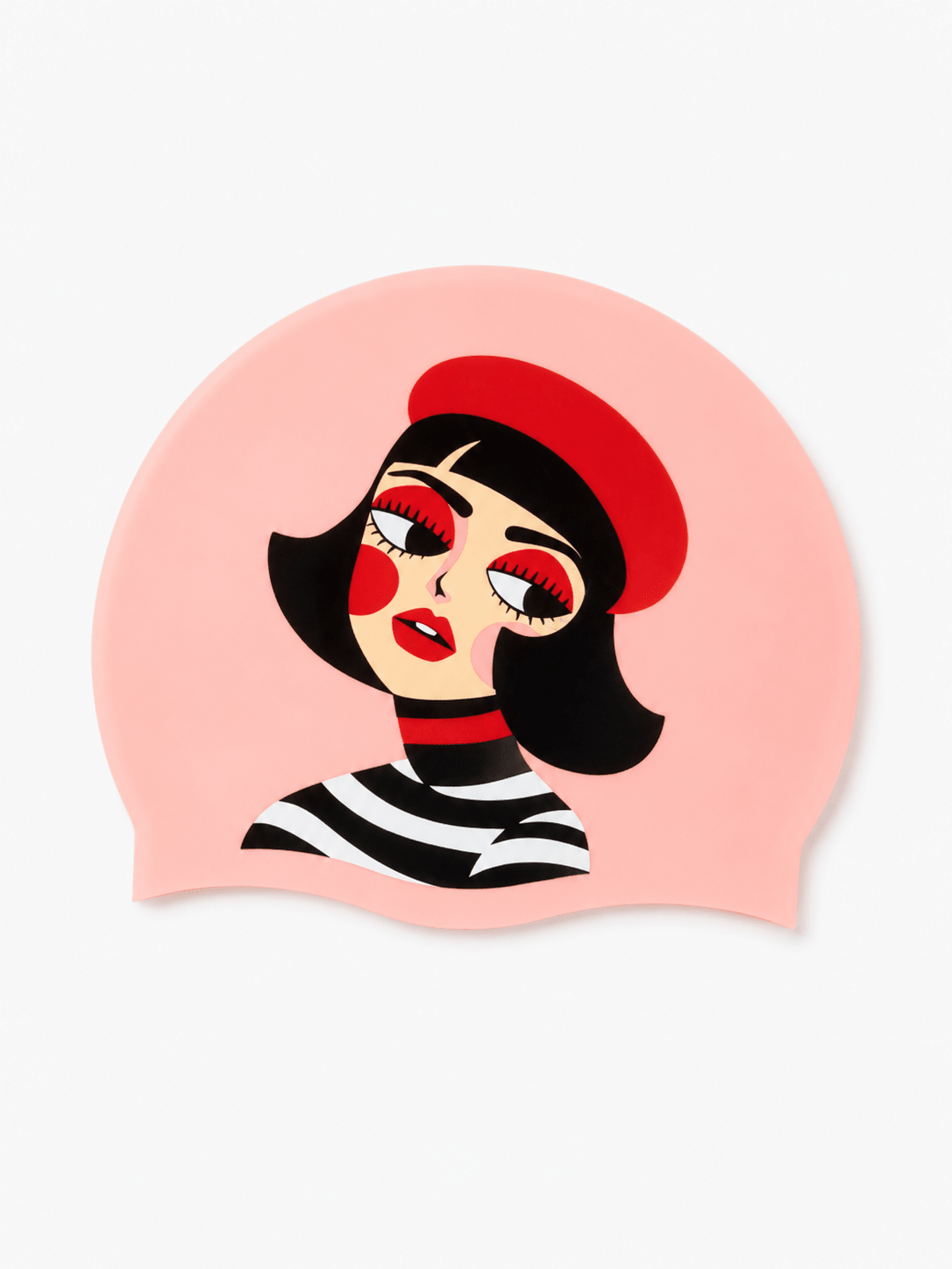SoftEdge Sweet-Cool Silicone Swim Cap with Ear Protection - MYSILVERWIND