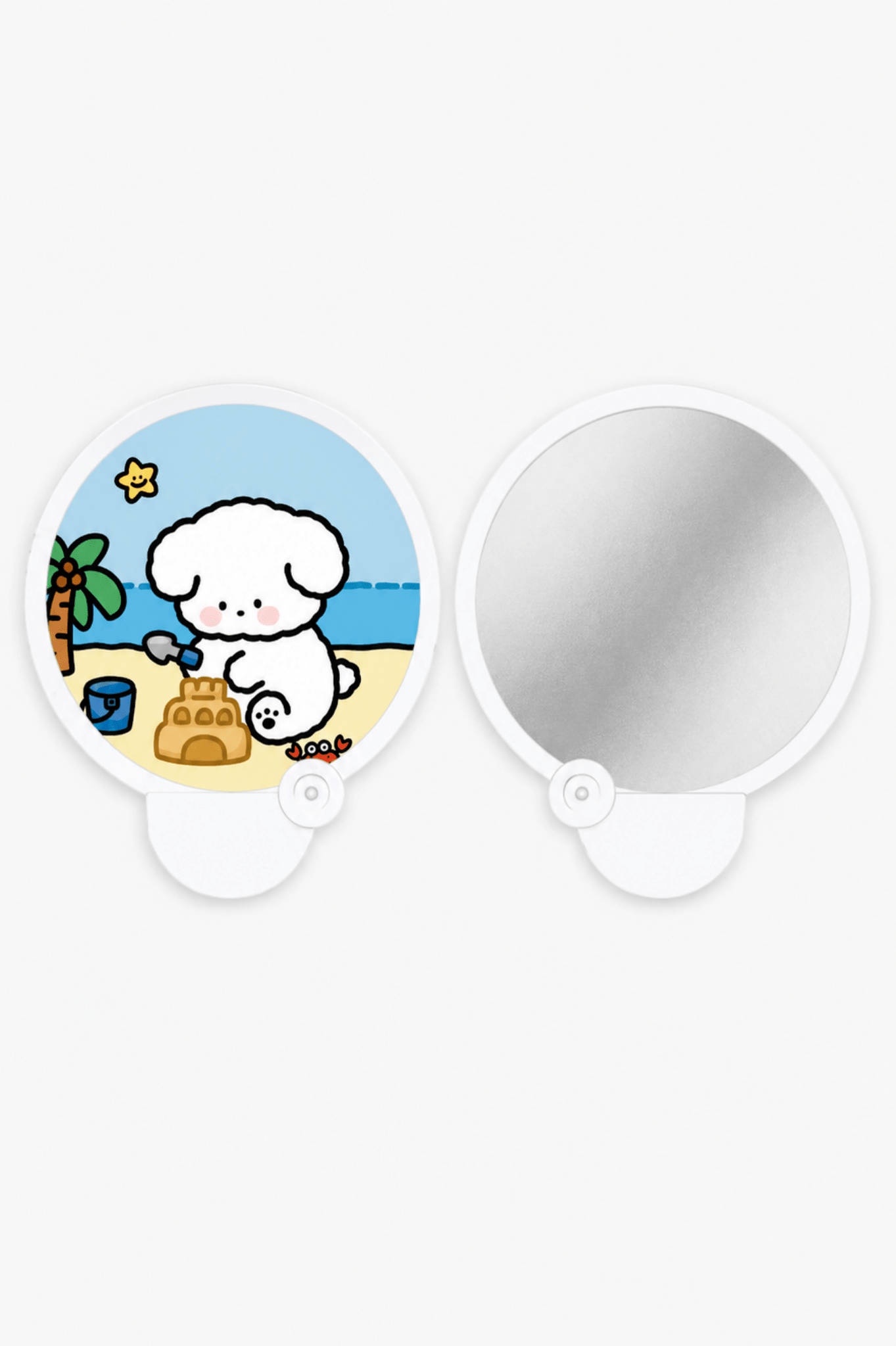 SpinPop Custom Foldable Silk Cloth Fan - MYSILVERWIND