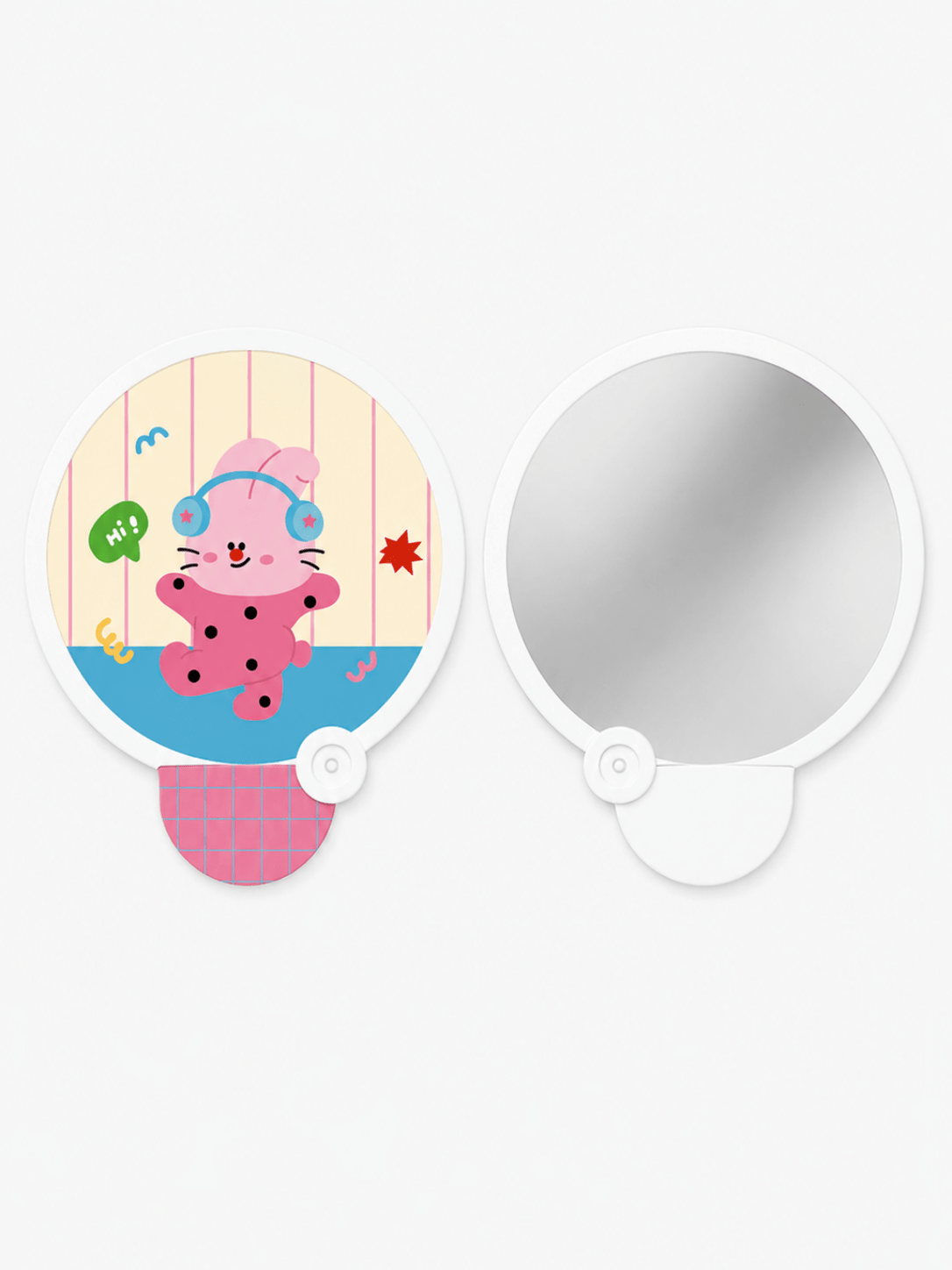 SpinPop Custom Foldable Silk Cloth Fan - MYSILVERWIND