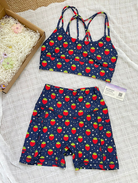 Strawberry Limited Workout Set - MYSILVERWIND