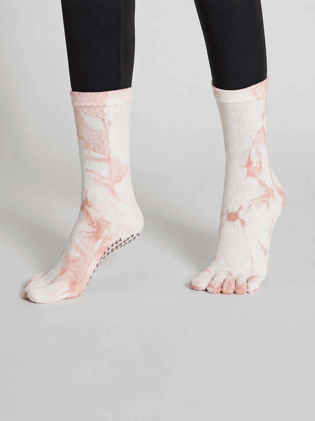 TieFlex Gradient Tie-Dye Non-Slip Five-Toe Yoga Socks - MYSILVERWIND
