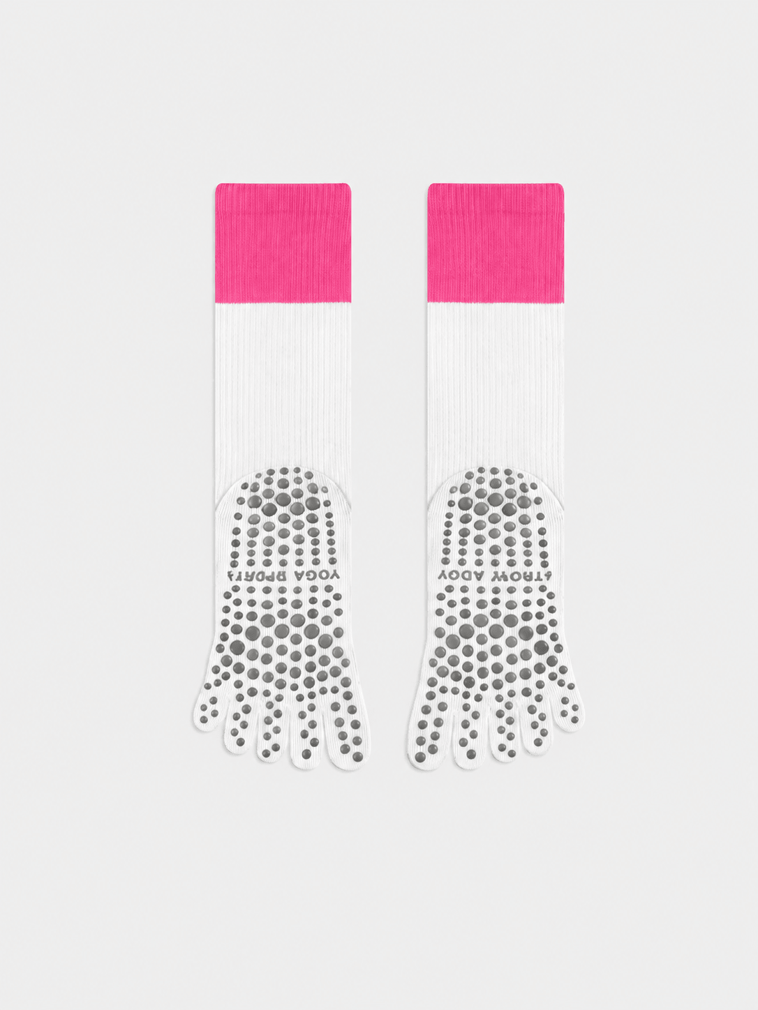 ToeFlex Colorblock Non-Slip Five-Toe Yoga Socks - MYSILVERWIND