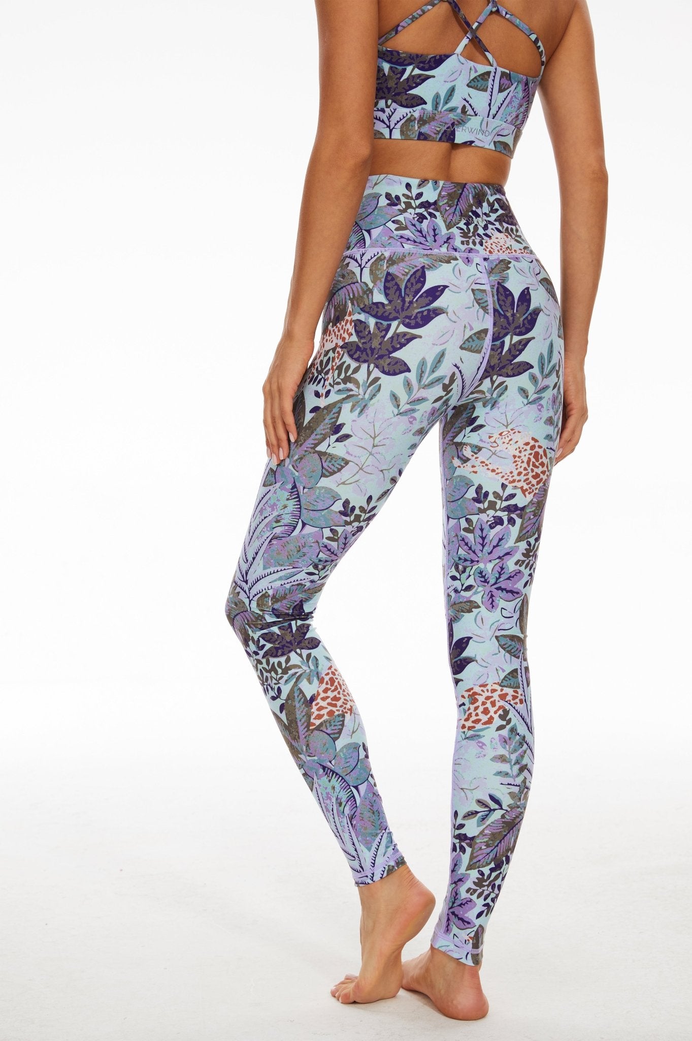 Tropical Rainforest High - waisted Leggings - MYSILVERWIND