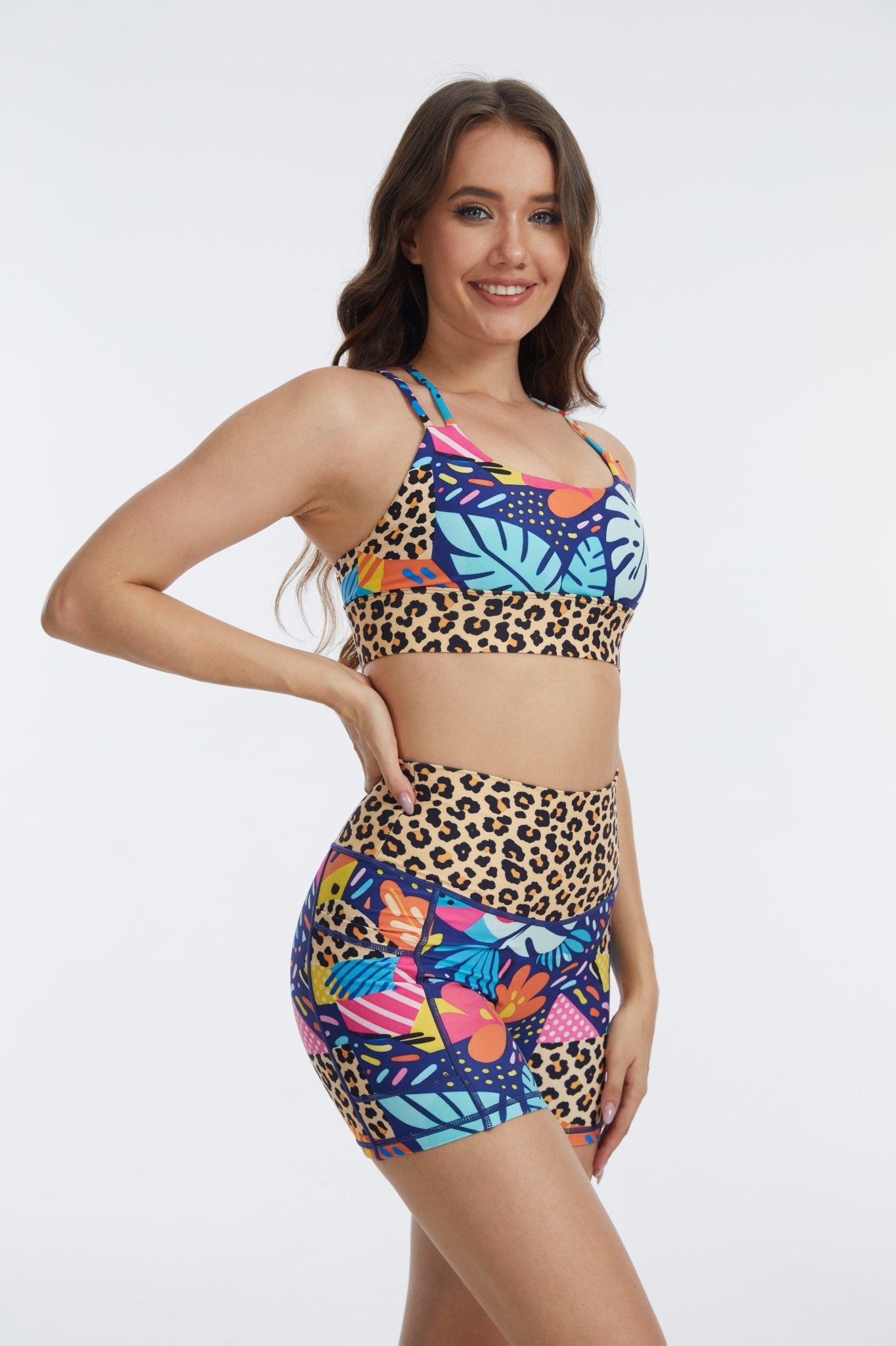 Untamed High - waisted Shorts With Pockets - MYSILVERWIND