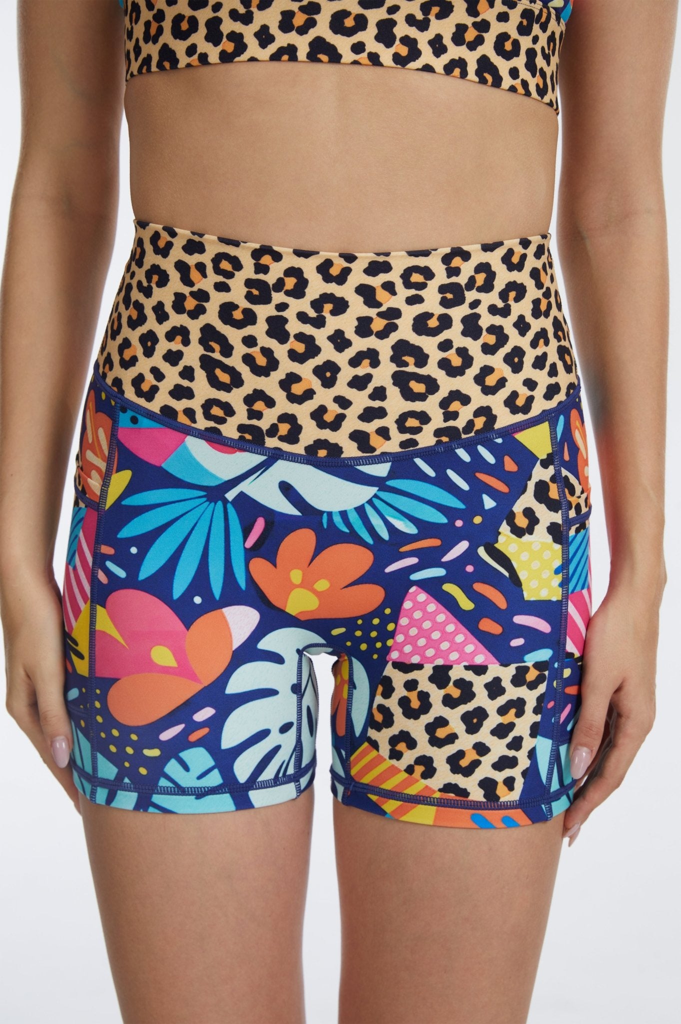 Untamed High - waisted Shorts With Pockets - MYSILVERWIND