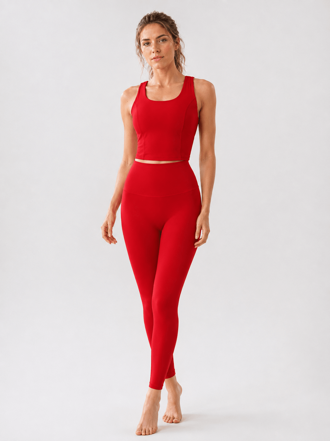 Veilora Mesh Tie-Back Pilates Set - MYSILVERWIND