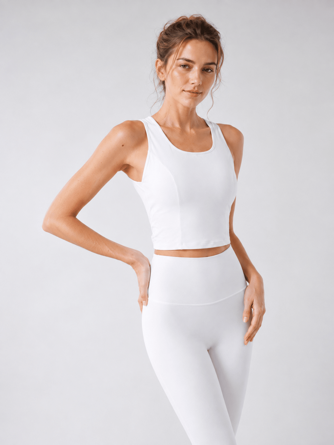 Veilora Mesh Tie-Back Pilates Set - MYSILVERWIND