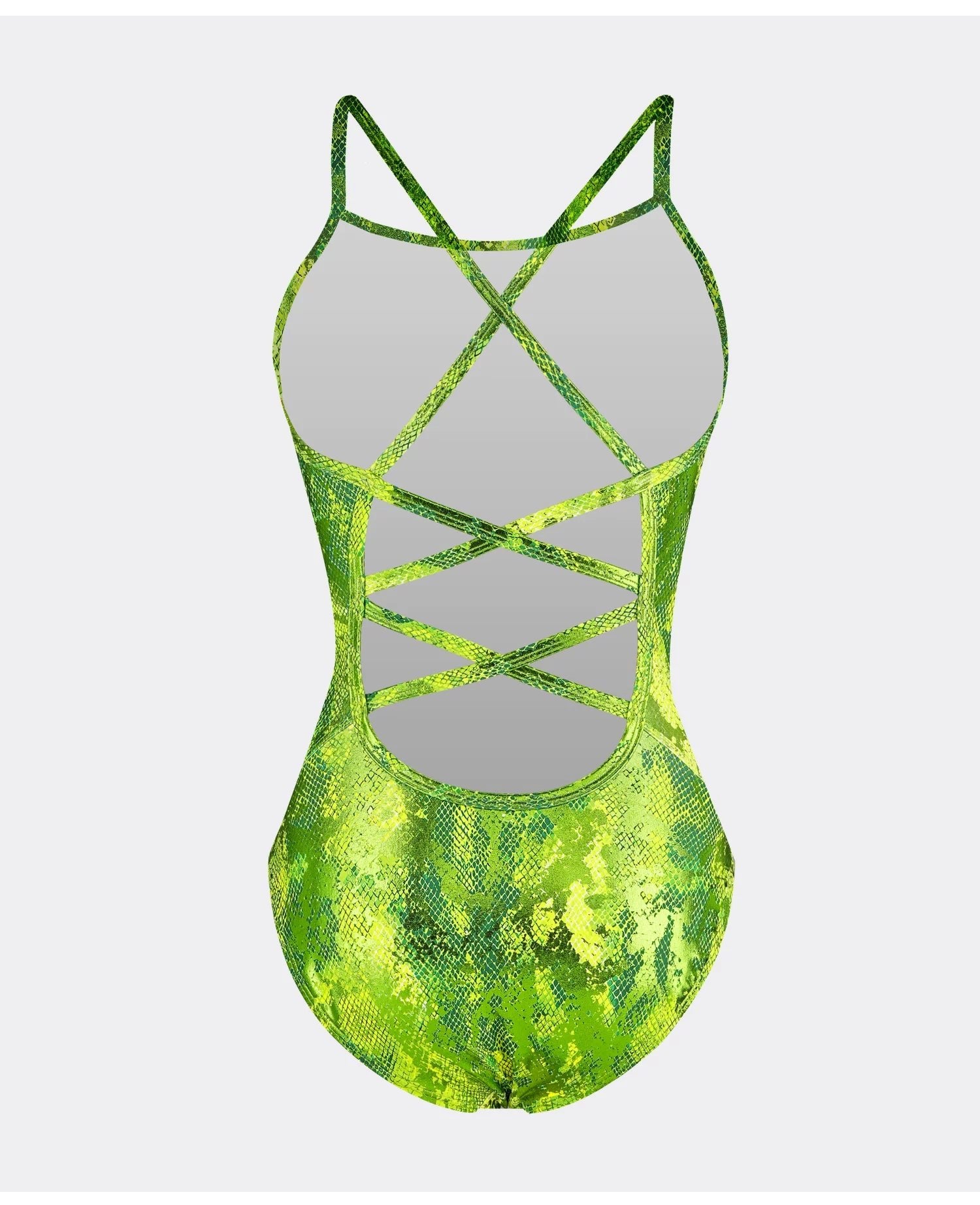 ViperGlow SwiftWave No-Pad Racing One-Piece Swimsuit - MYSILVERWIND