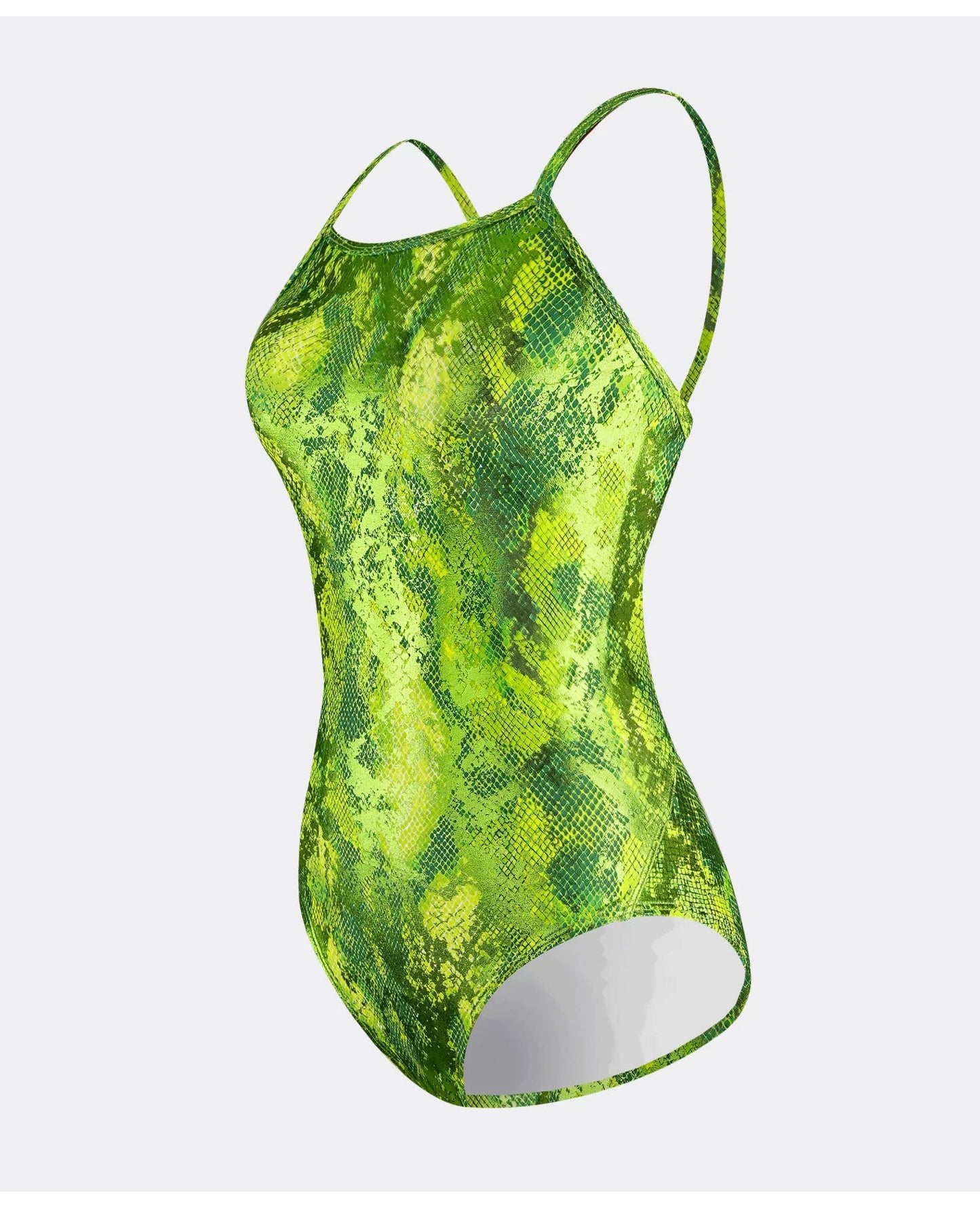 ViperGlow SwiftWave No-Pad Racing One-Piece Swimsuit - MYSILVERWIND