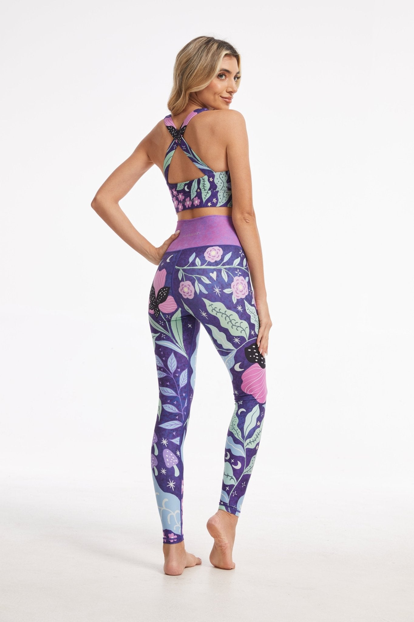 Wild Growth High - waisted Leggings - MYSILVERWIND