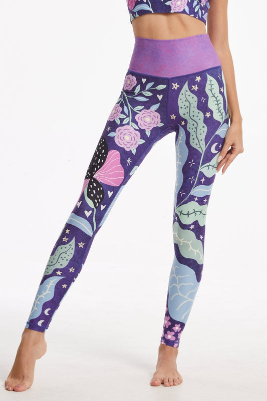 Wild Growth High - waisted Leggings - MYSILVERWIND