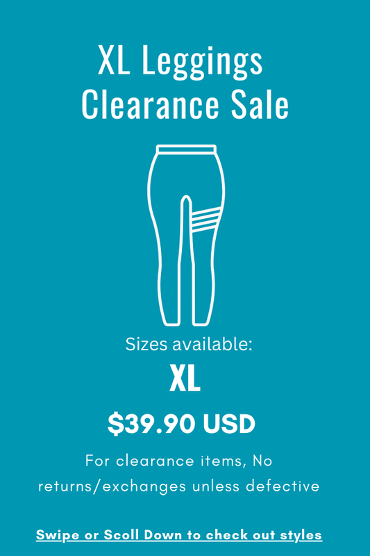 XL Leggings Clearance Sale | Plus Size Activewear | Limited Stock - MYSILVERWIND