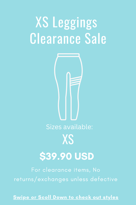 XS Leggings Clearance Sale | Extra Small Activewear | Limited Stock - MYSILVERWIND