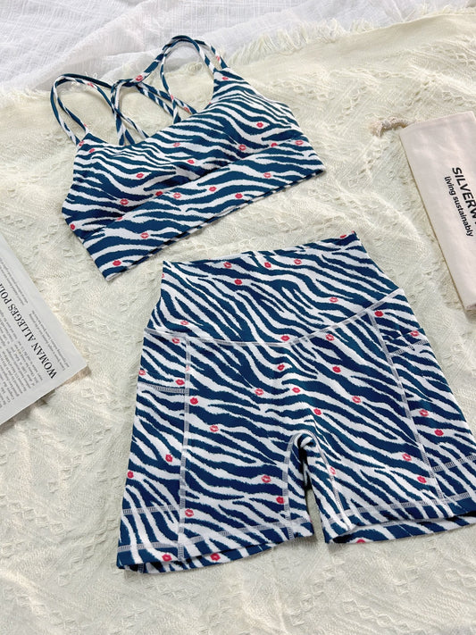 Zebra Kiss Limited Workout Set - MYSILVERWIND