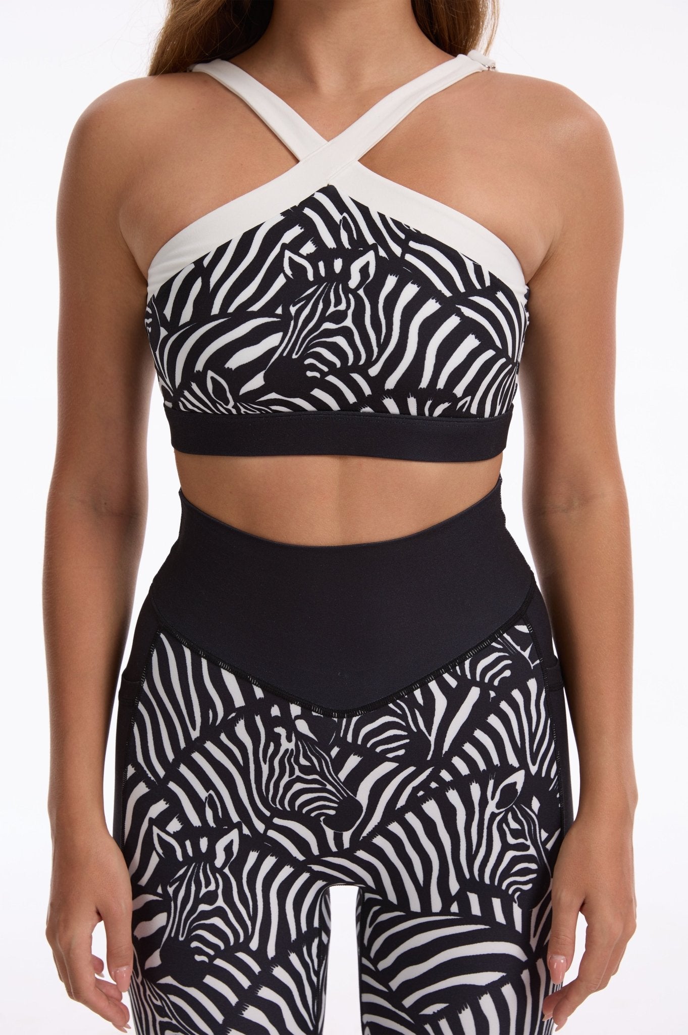Zebra X Sports Bra - MYSILVERWIND