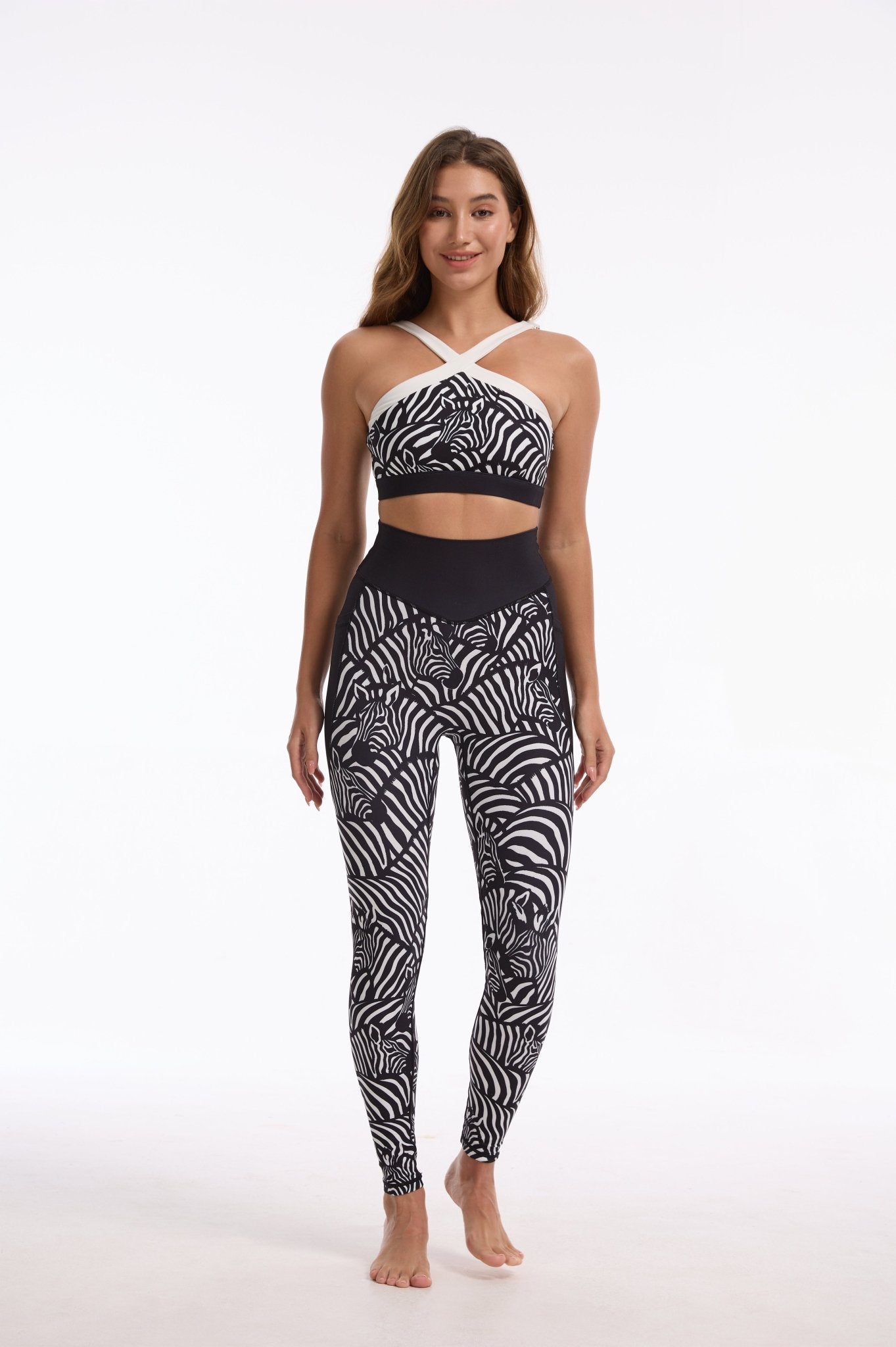 Zebra X Sports Bra - MYSILVERWIND