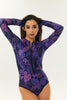 Jungle Fever Long Sleeve Swimsuit - SILVERWIND
