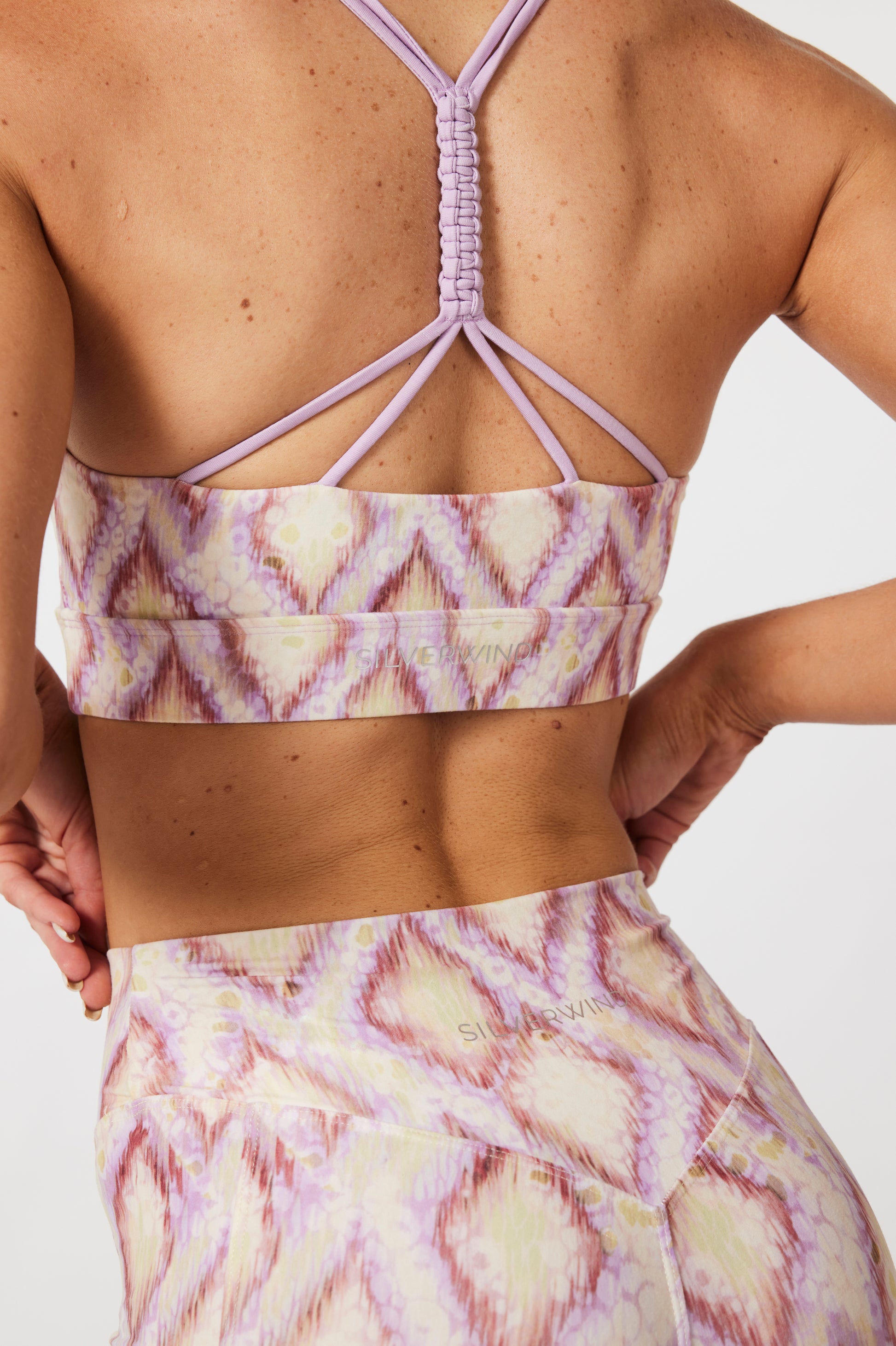 Exotic Weave Back Bra-SILVERWIND